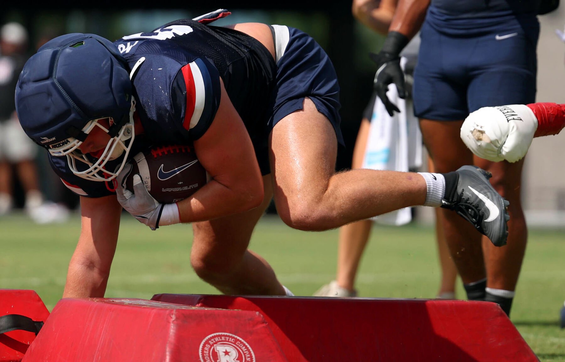 Arizona fall football practice